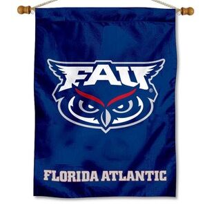 Florida Atlantic University Owls Logo Banner Flag FAU College